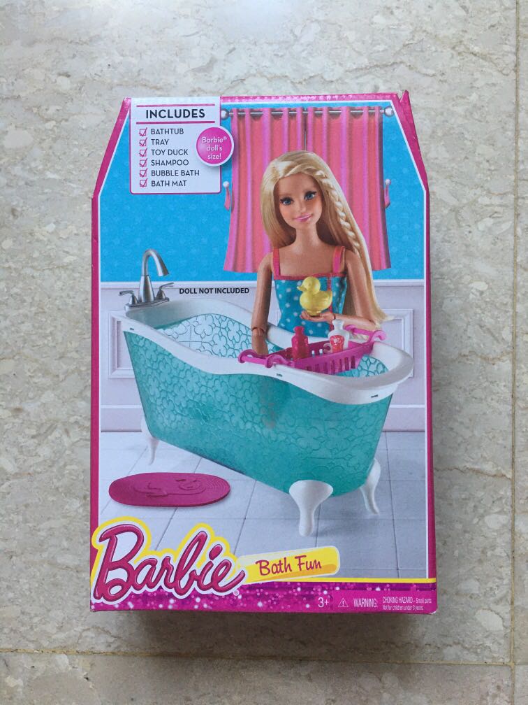 barbie bath