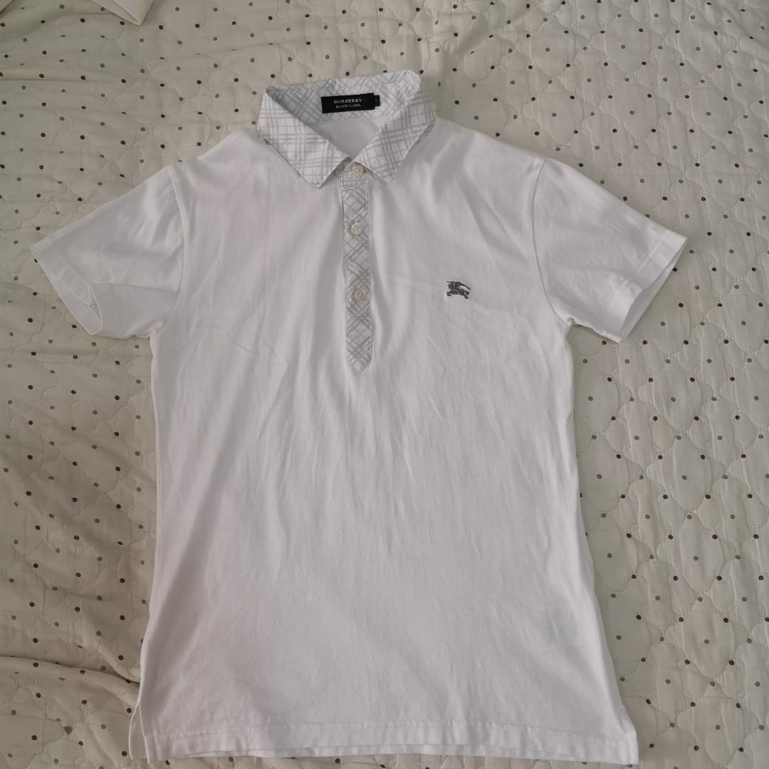 burberry black label polo shirt
