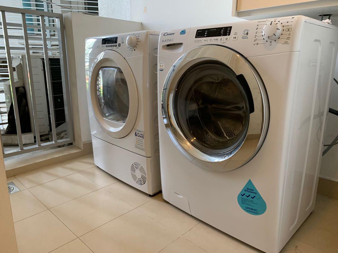 Candy Washer & Condenser Dryer, TV & Home Appliances, Washing Machines