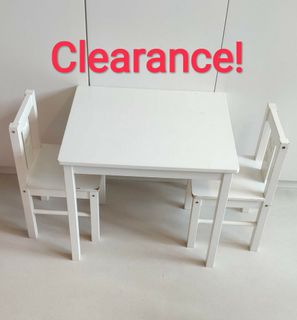 kids table and chairs clearance