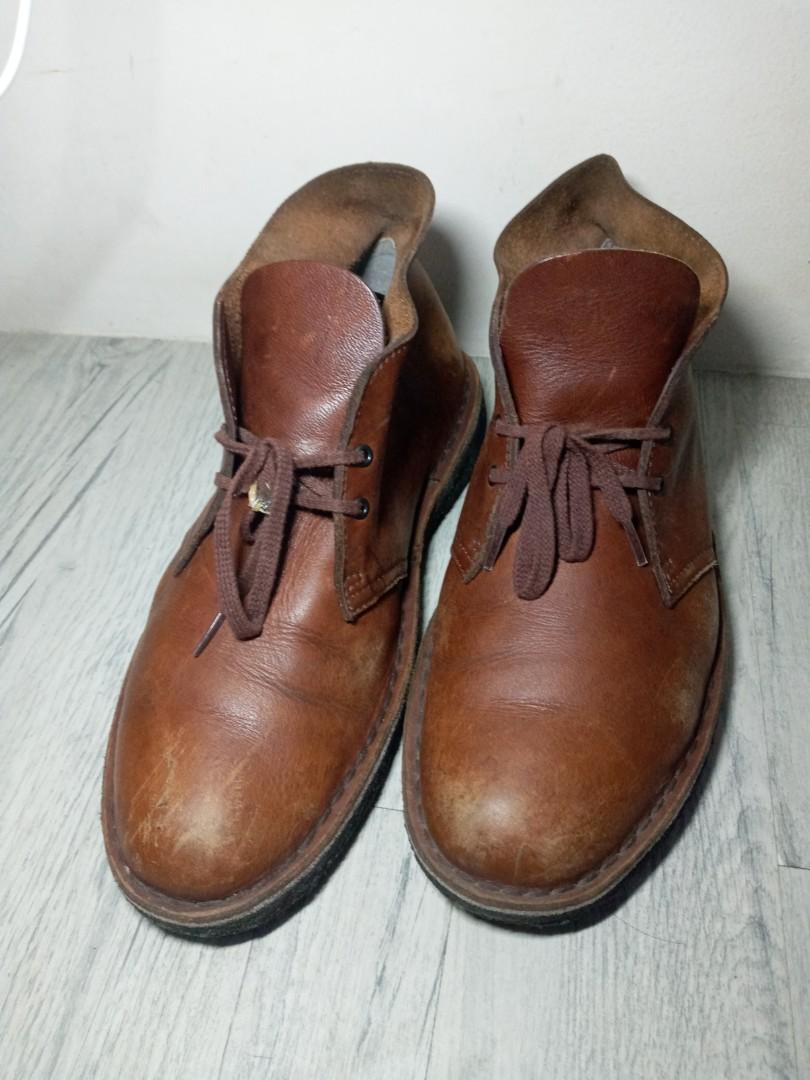 clarks men's formal boots