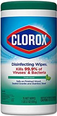 Clorox Disinfecting Wipes Value Pack, 75 Ct Each (Category: Detergents) located in Marikina City. Submitted by skowshop (Listing ID 1042671912, Image 1). Description: DISINFECTING WIPES: Clorox Disinfecting Wipes are triple-layered to clean, disinfect, deodorize and remove allergens for 5x Cleaning and leave a pleasant scent. ALL-PURPOSE WIPE: These all-purpose disposable wipes remove common allergens, germs and messes on surfaces like kitchen co