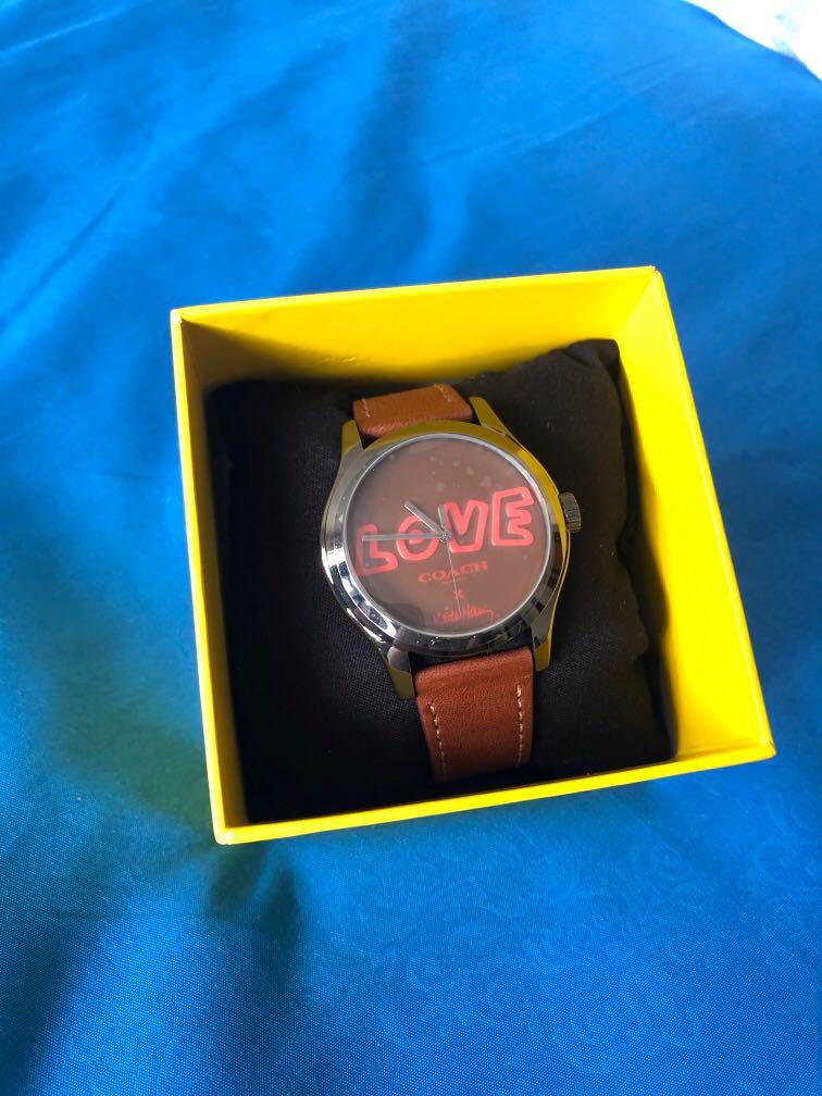 Coach keith top haring watch