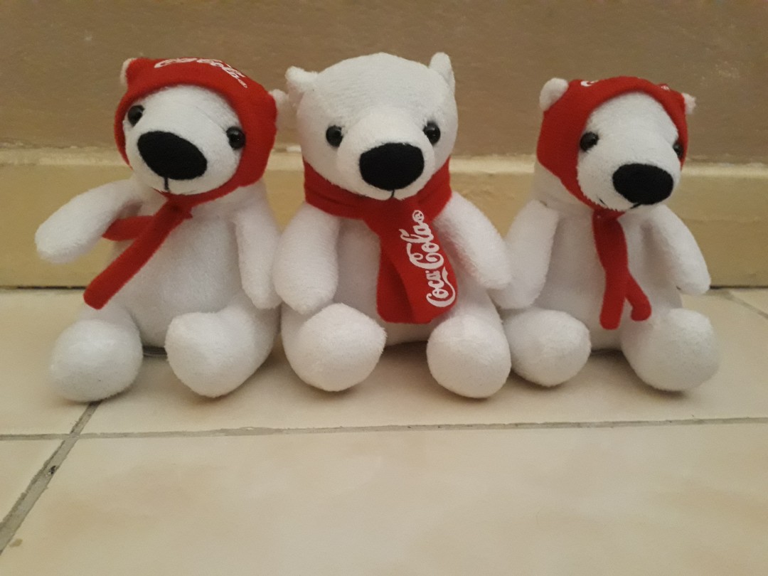 coca cola teddy bear