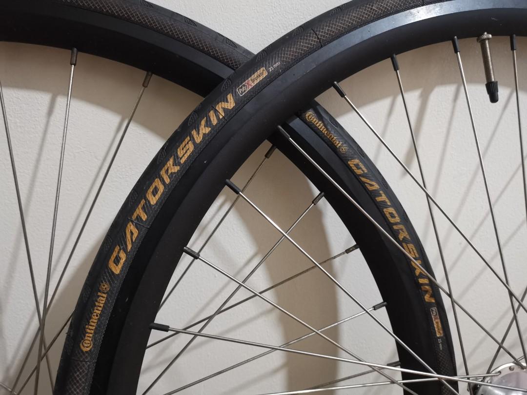 Continental Gatorskin 700 x 23c PAIR Sports Equipment Bicycles Parts Bicycles on Carousell