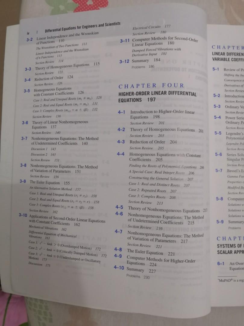 Differential Equations for Engineers and Scientists, Hobbies & Toys ...