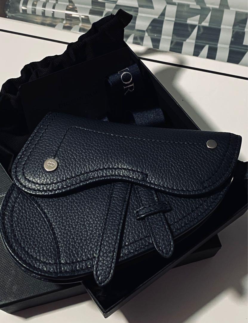 Dior saddle deals key pouch
