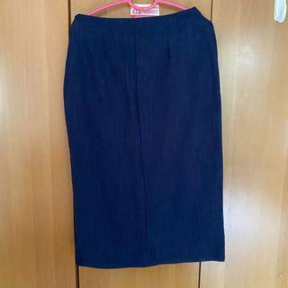 Dorothy Perkins ringed blue skirt