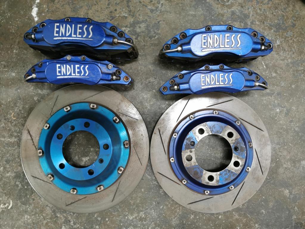 Endless Racing Brake Set BBK (Front and Rear), Car Accessories