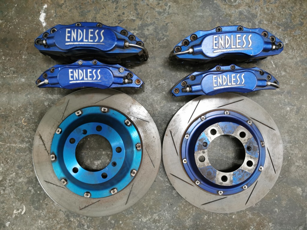 Endless Racing Brake Set BBK (Front and Rear), Car Accessories
