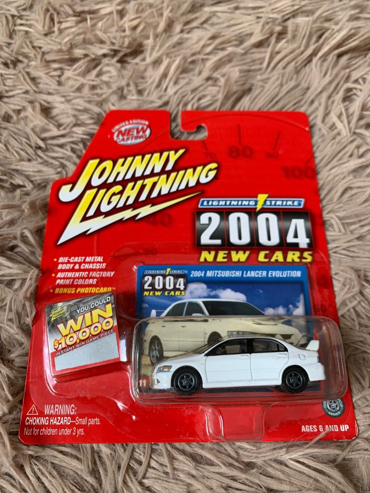 Evo 8 Johnny Lightning First Casting Evo Diecast Vintage, Hobbies
