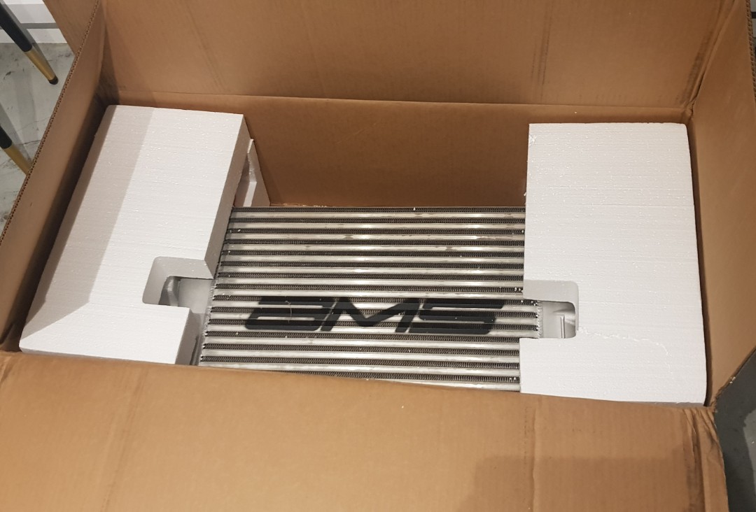 Evo X AMS Intercooler 3.5inch, Car Accessories, Accessories on Carousell
