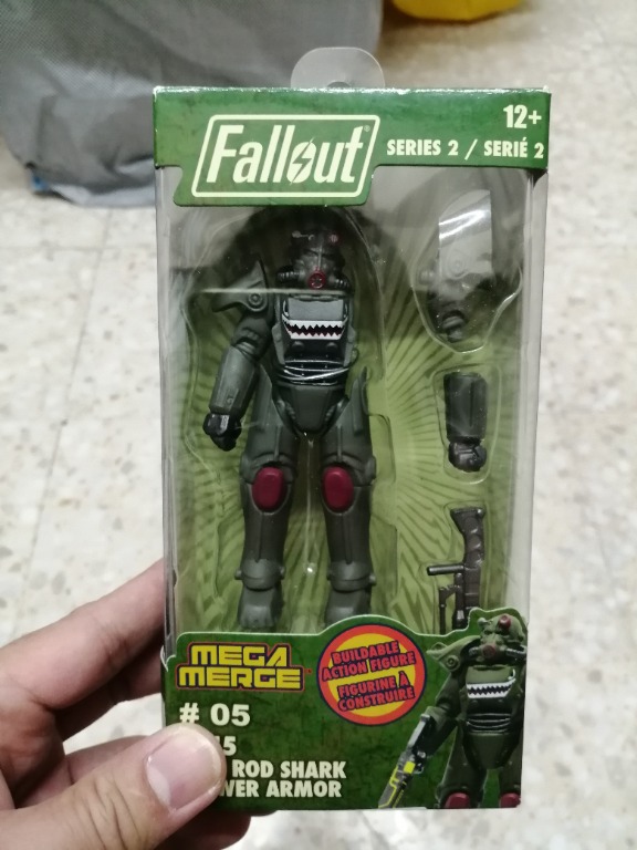 Fallout Mega Merge Series 2 T 45 Hot Rod Shark Power Armor