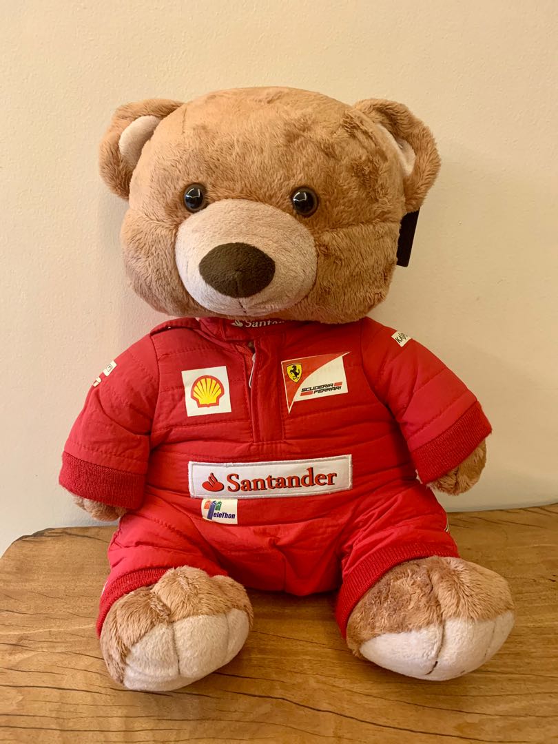 Ferrari Teddy Bear Original Babies Kids Infant Playtime on
