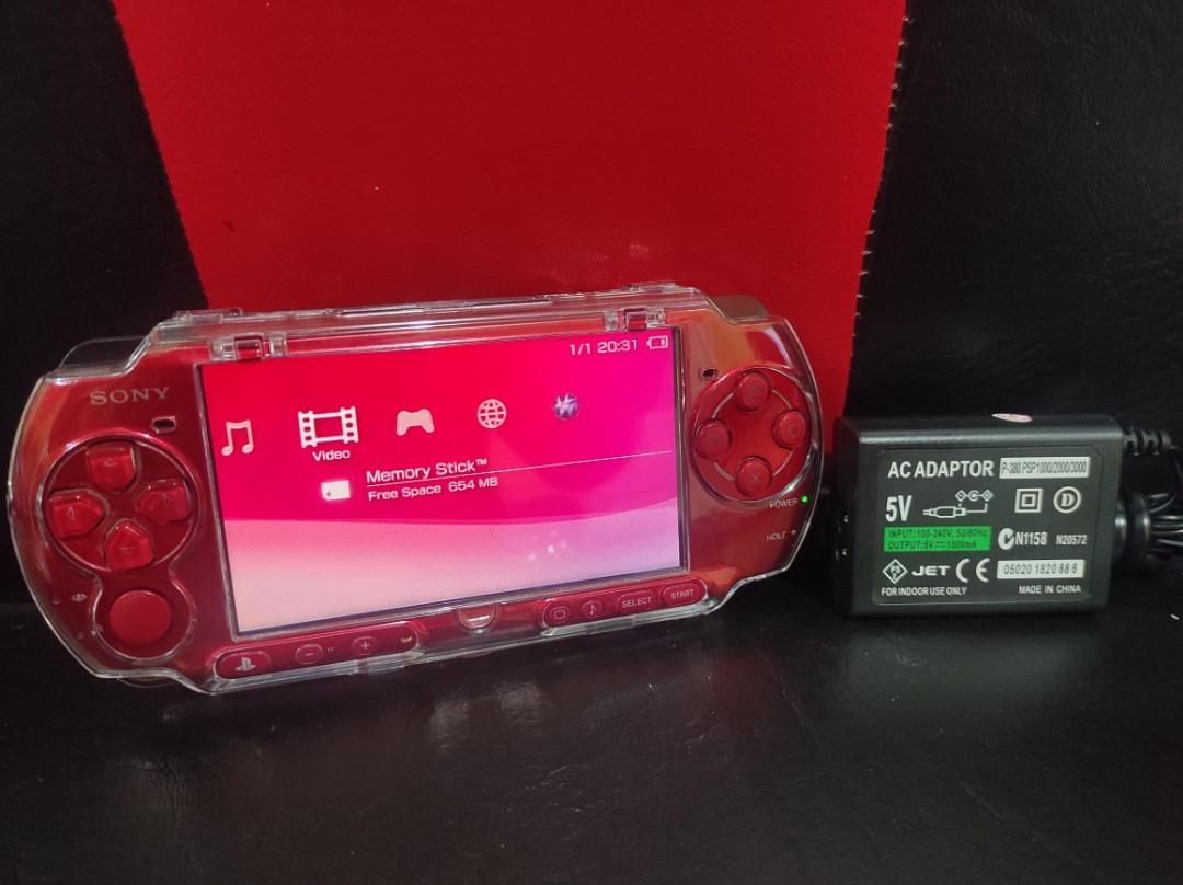 For Sale Swap Psp 3000 Vibrant Red 8gb Cfw 6 61 Video Gaming Video Game Consoles Others On Carousell