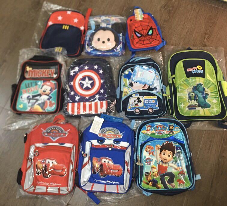 Childrens bags for nursery cheap