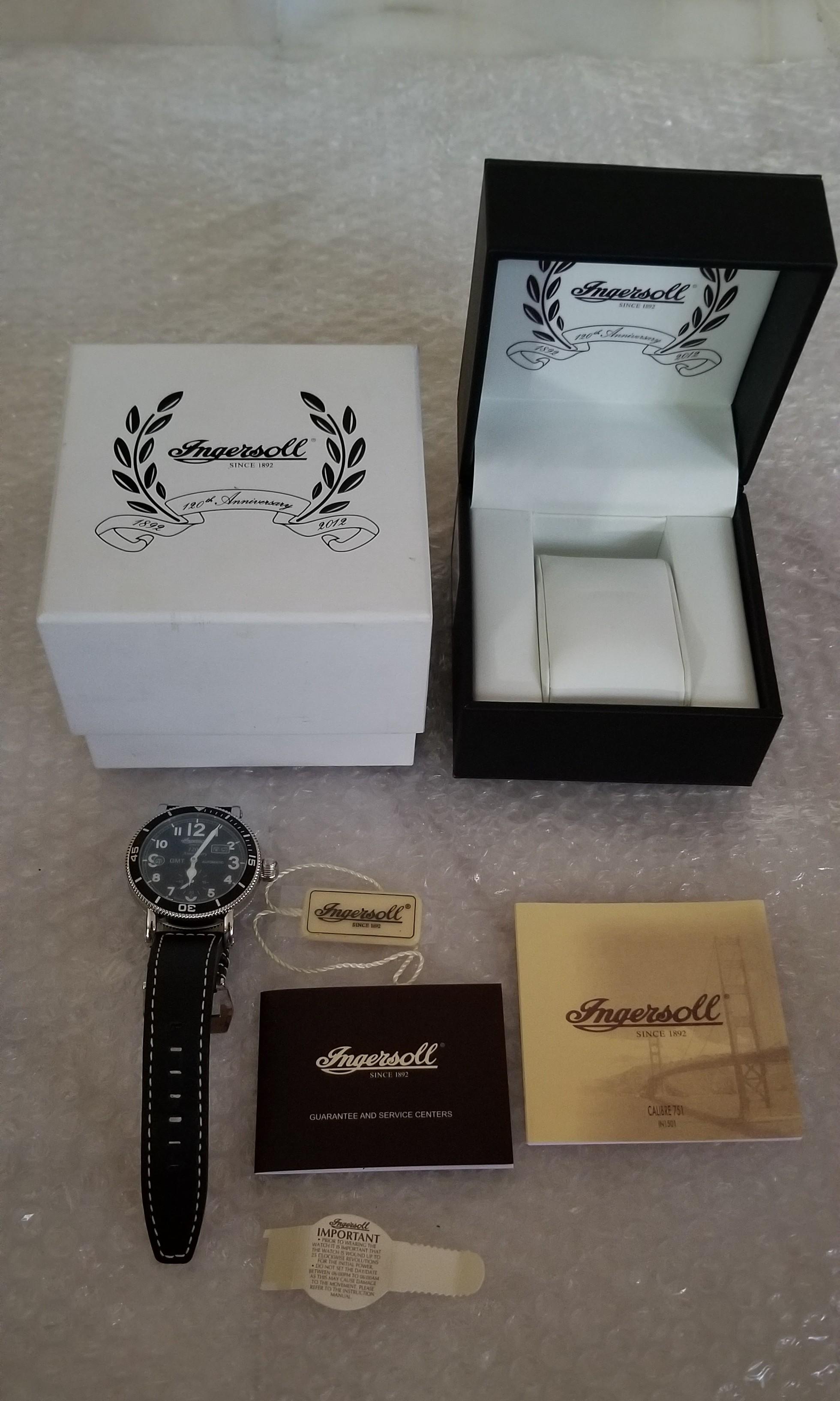 Ingersoll 120th anniversary outlet watch