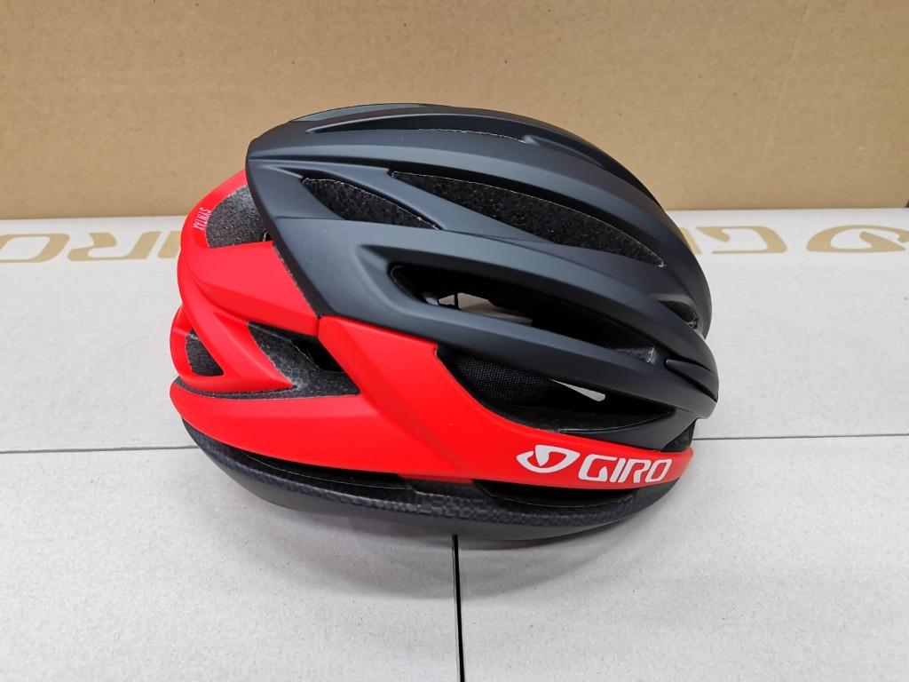 Giro Syntax Mips Road Helmet Large 59cm To 63cm Black Bright Red Bicycles Pmds Parts Accessories On Carousell