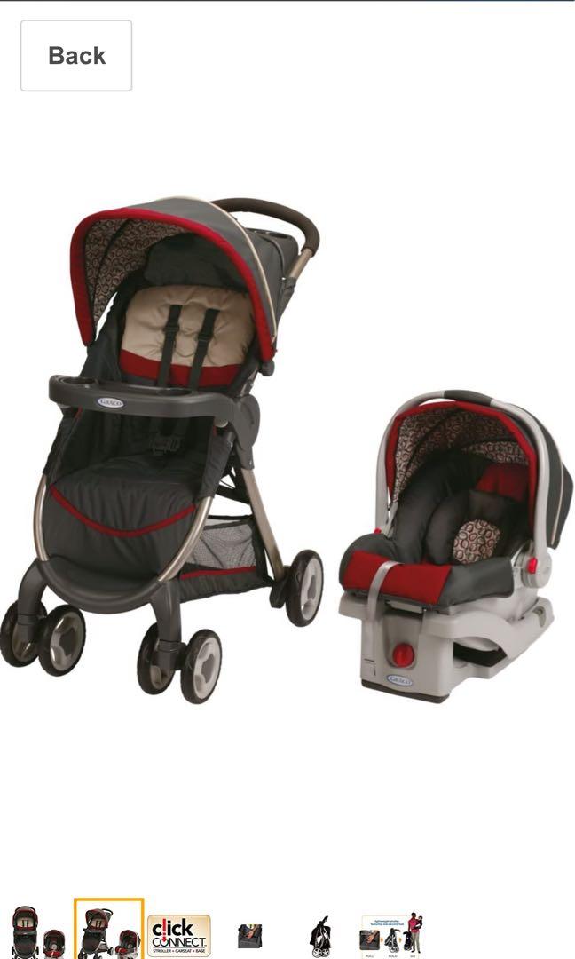 graco stroller and car seat click connect