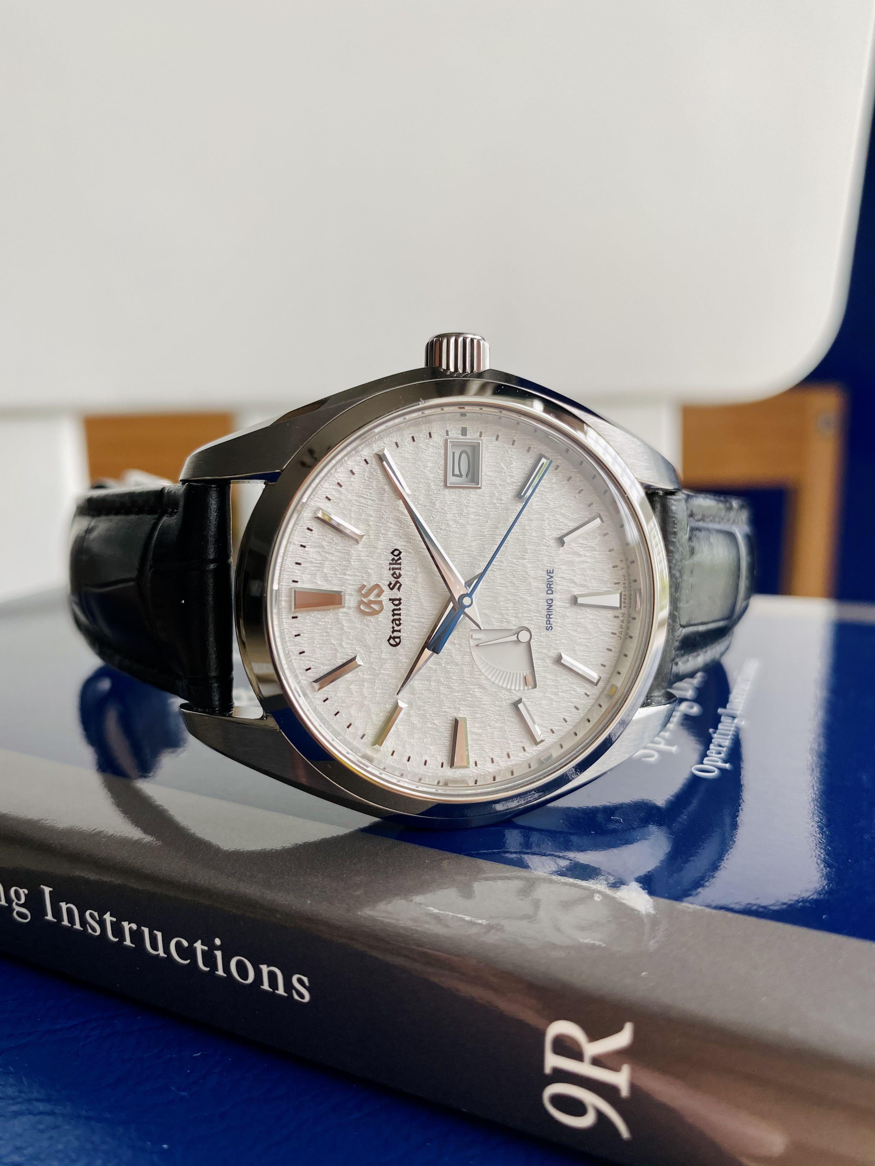 Grand Seiko Snowflake SBGA211 Brand new original titanium