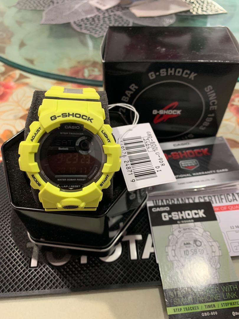 G shock gbd 800 step tracker deals