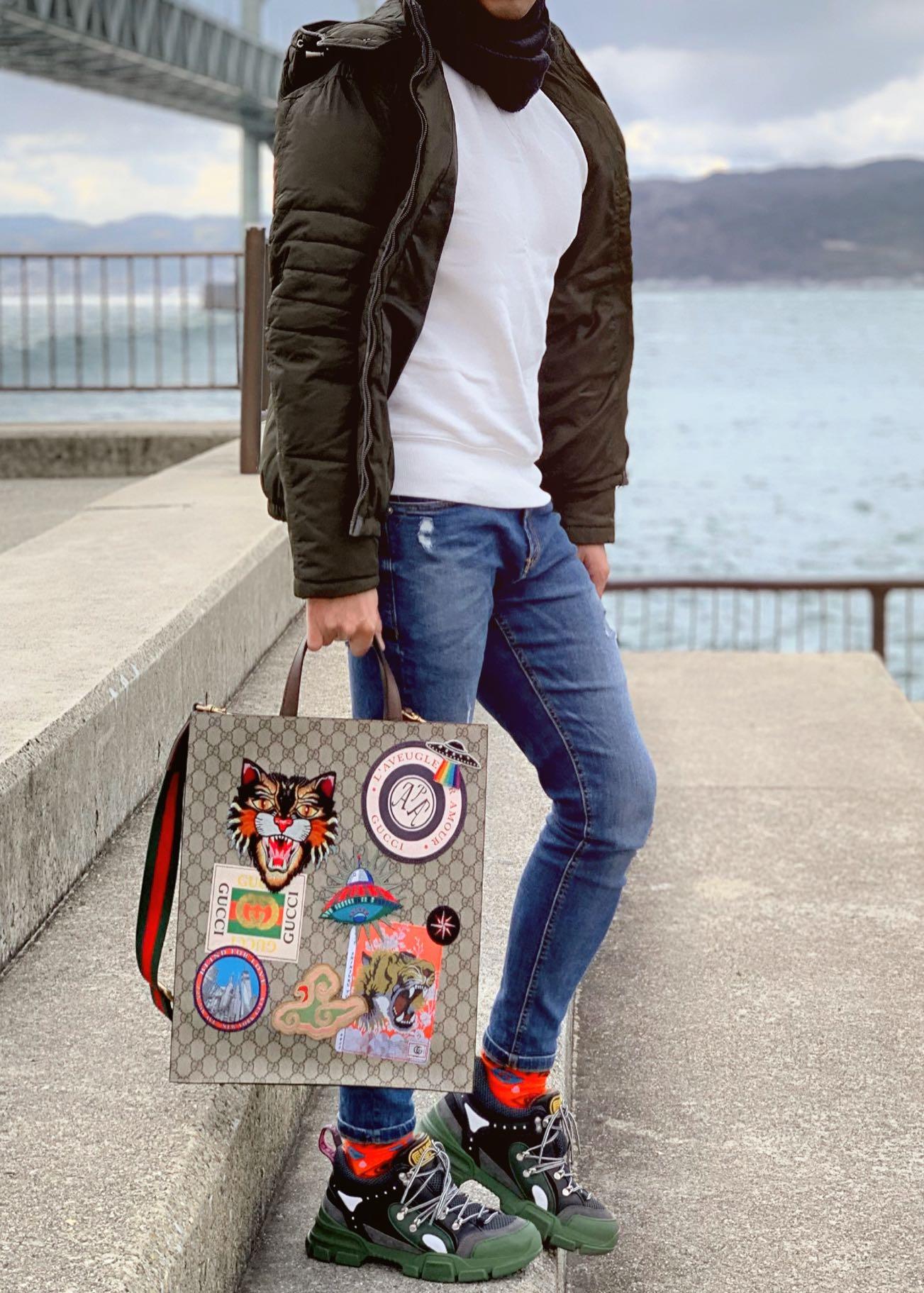 Gucci supreme canvas online tote