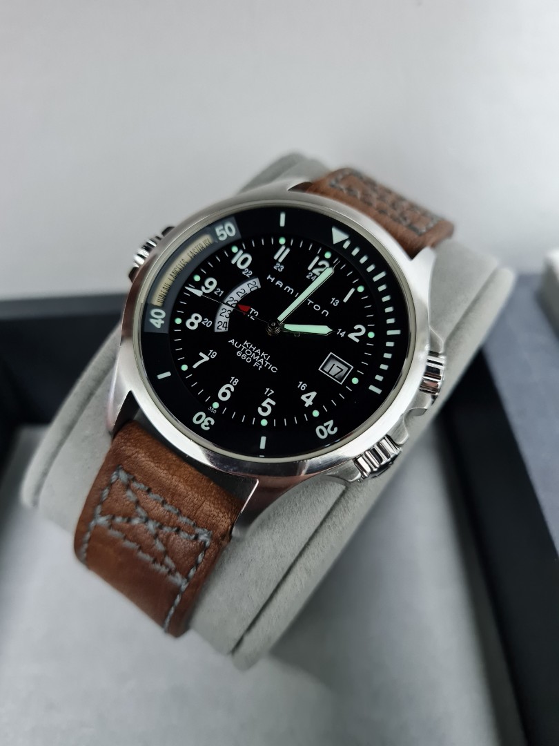 Hamilton navy deals gmt automatic