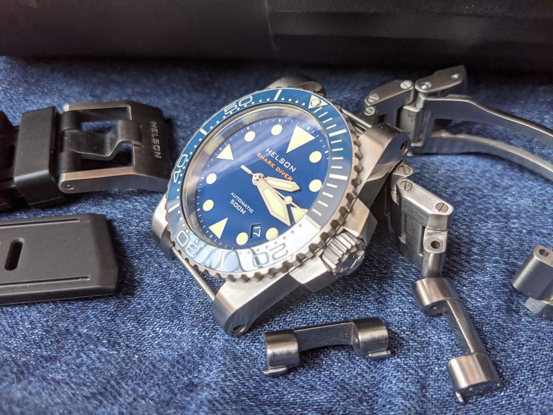 Helson Blue Shark Diver 40mm FINAL REDUCTION
