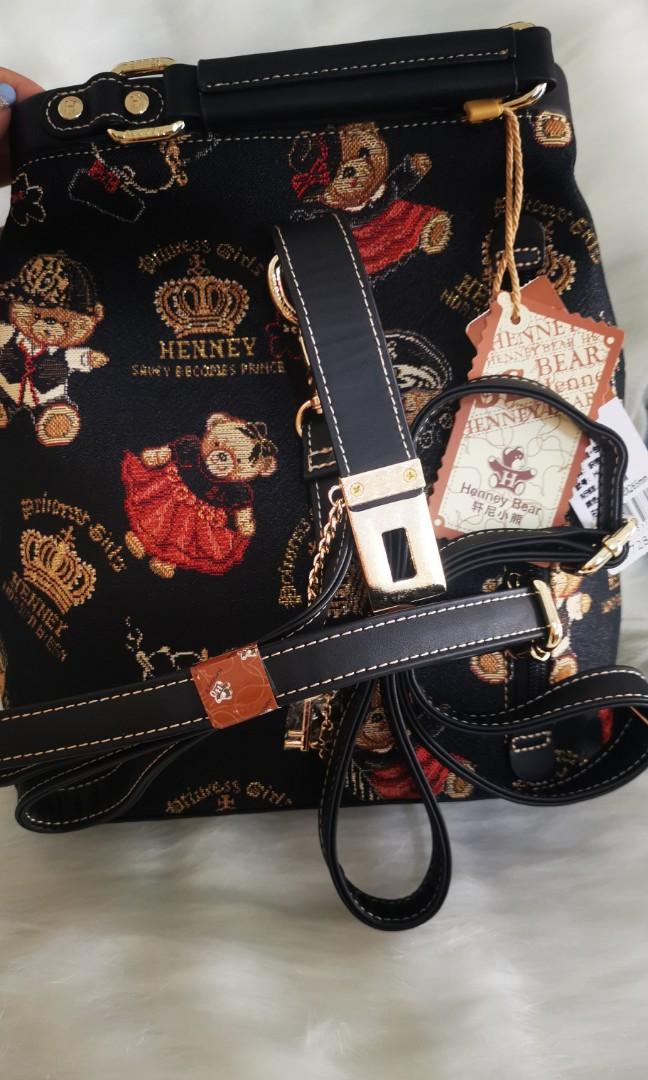 Henney bear, Women's Fashion, Bags & Wallets, Backpacks on Carousell
