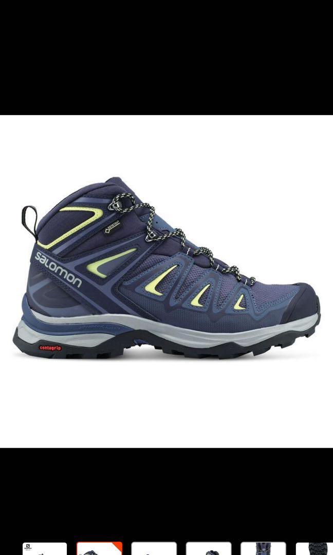 Salomon X Ultra 3 Wide Mid Gtx Hiking Shoe Women S Fashion Shoes On Carousell