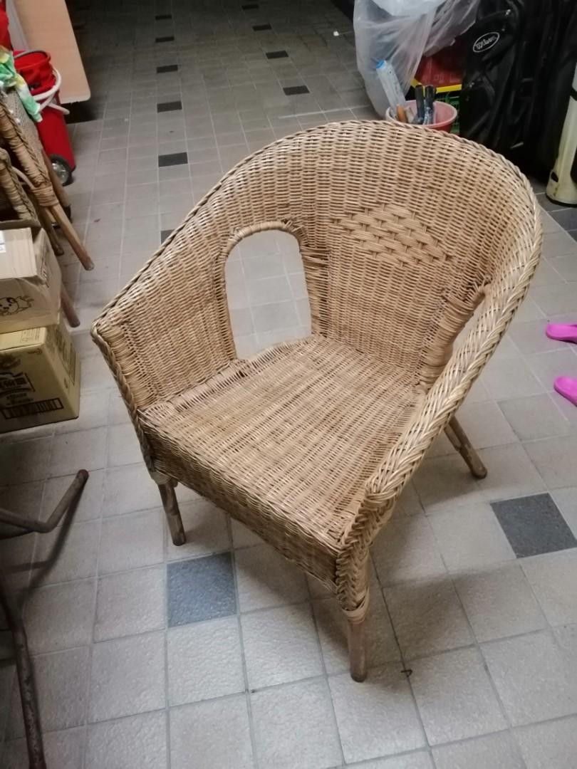 Ikea Agen Rattan Chair Furniture Tables Chairs On Carousell