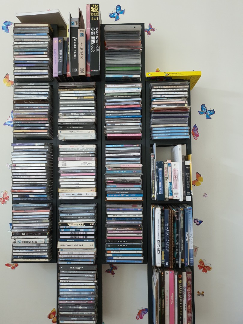 Ikea CD rack, Furniture & Home Living, Furniture, Shelves, Cabinets ...