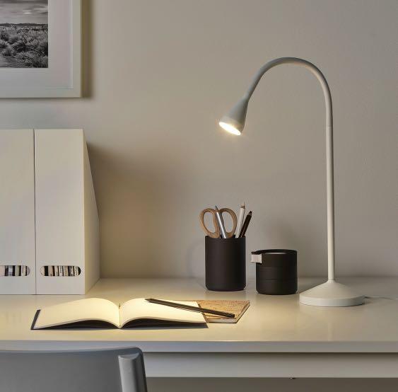 ikea desk lamp white