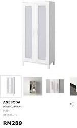 Ikea Wardrobe Home Furniture Furniture On Carousell