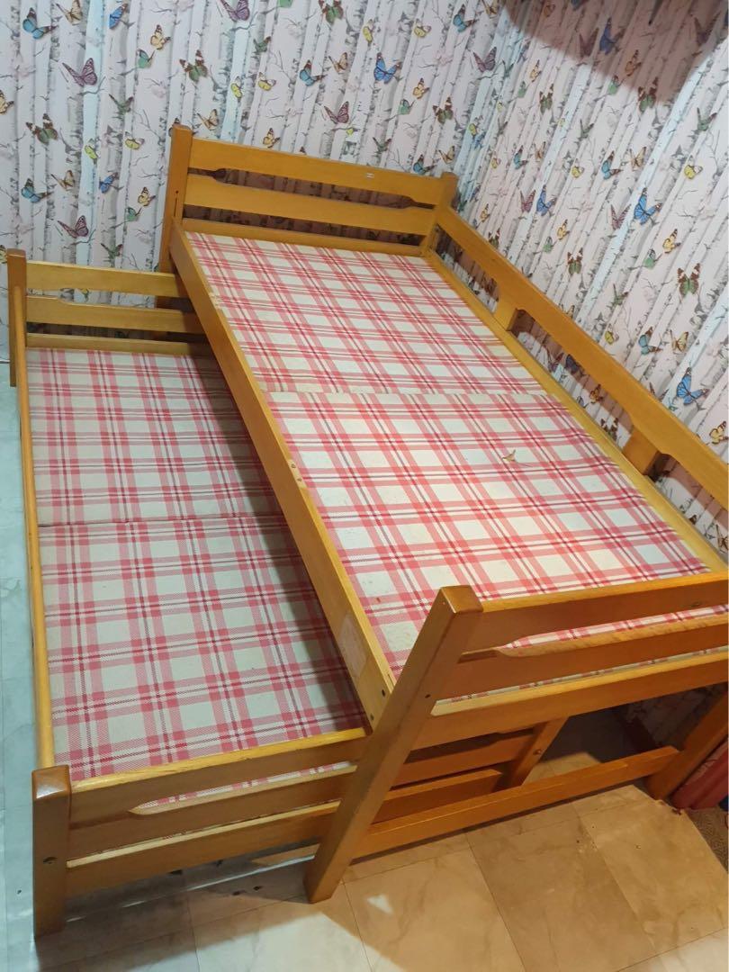 Japan Surplus Bed Frame Original Japan Wood Home Furniture Furniture Fixtures Beds Mattresses On Carousell
