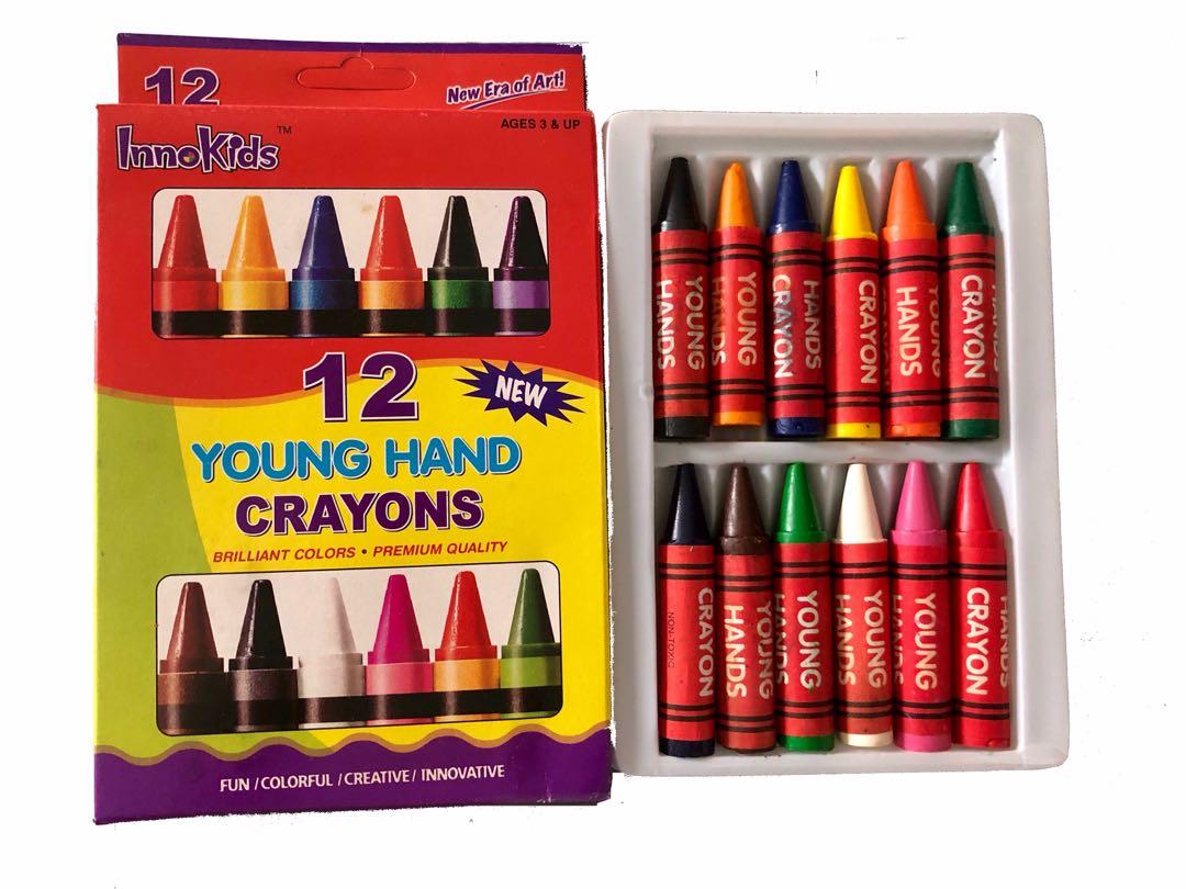 JUMBO Crayons for Kids, Hobbies & Toys, Stationary & Craft, Craft