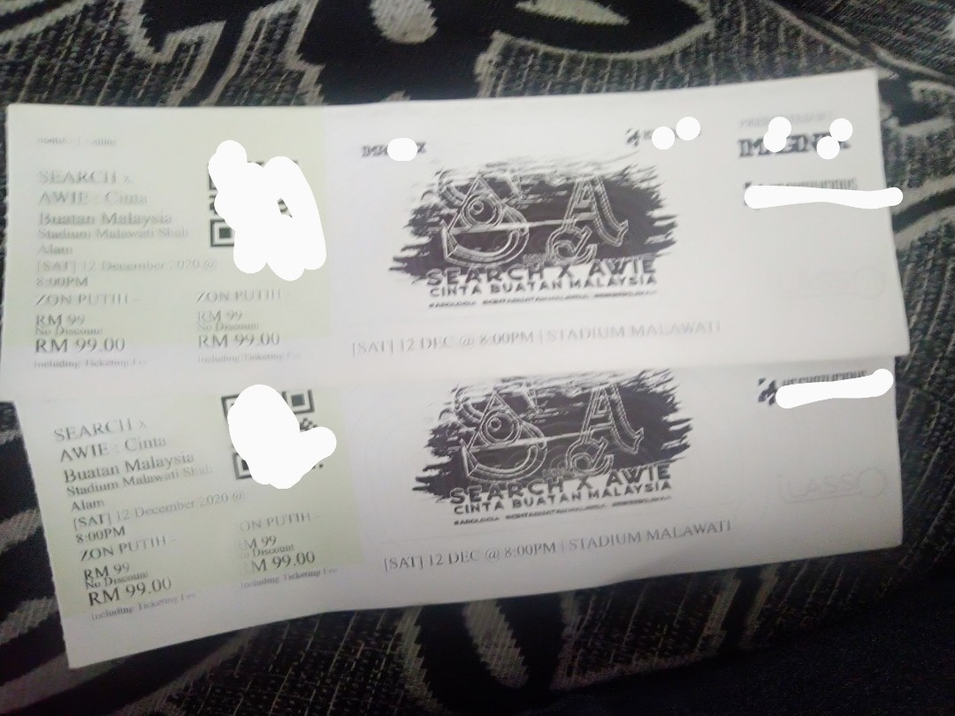Konsert Search Awie Tickets Vouchers Event Tickets On Carousell