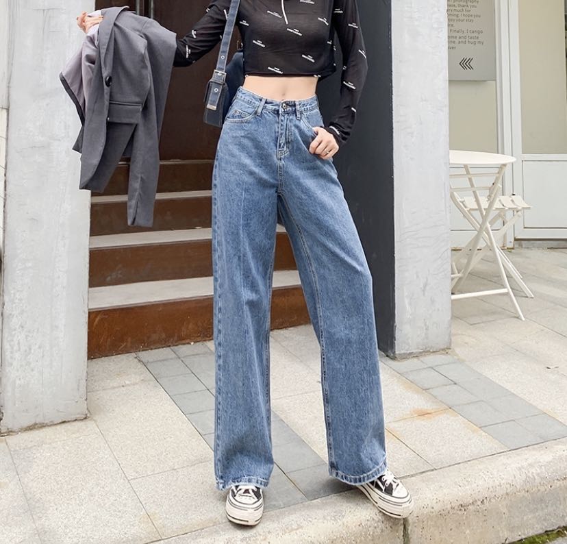 Boyfriend jeans korean style sale