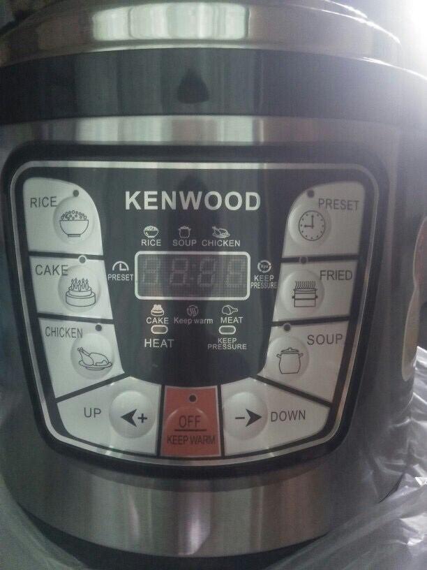 KW 6L Electric Pressure Cooker Timer Rice Cooker, TV & Home Appliances