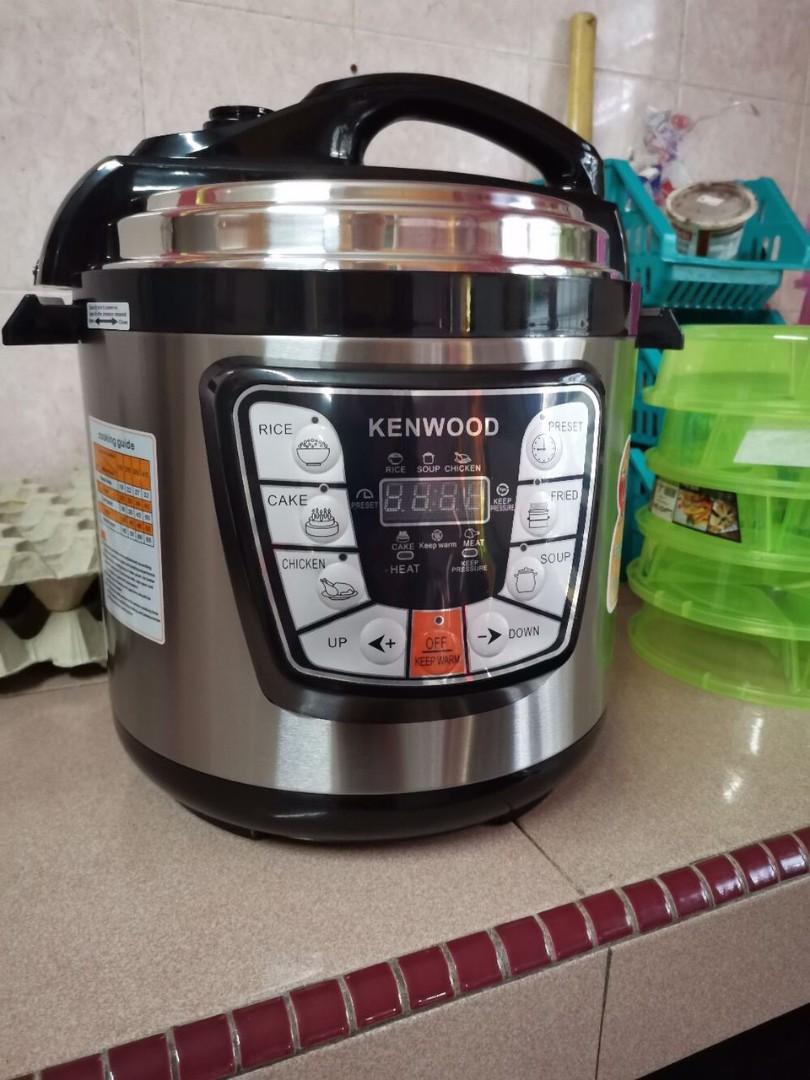 KW 6L Electric Pressure Cooker Timer Rice Cooker, TV & Home Appliances