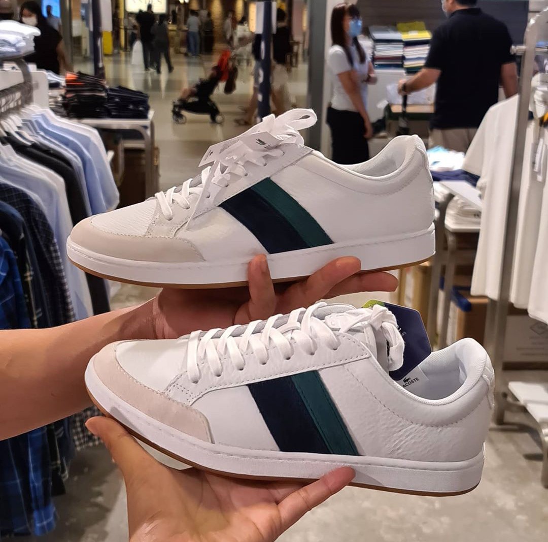 Lacoste Couple Shoes Women s Fashion Footwear Sneakers on Carousell