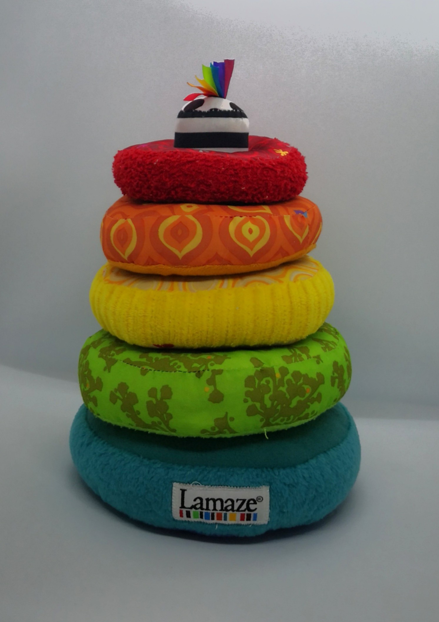 lamaze rainbow rings