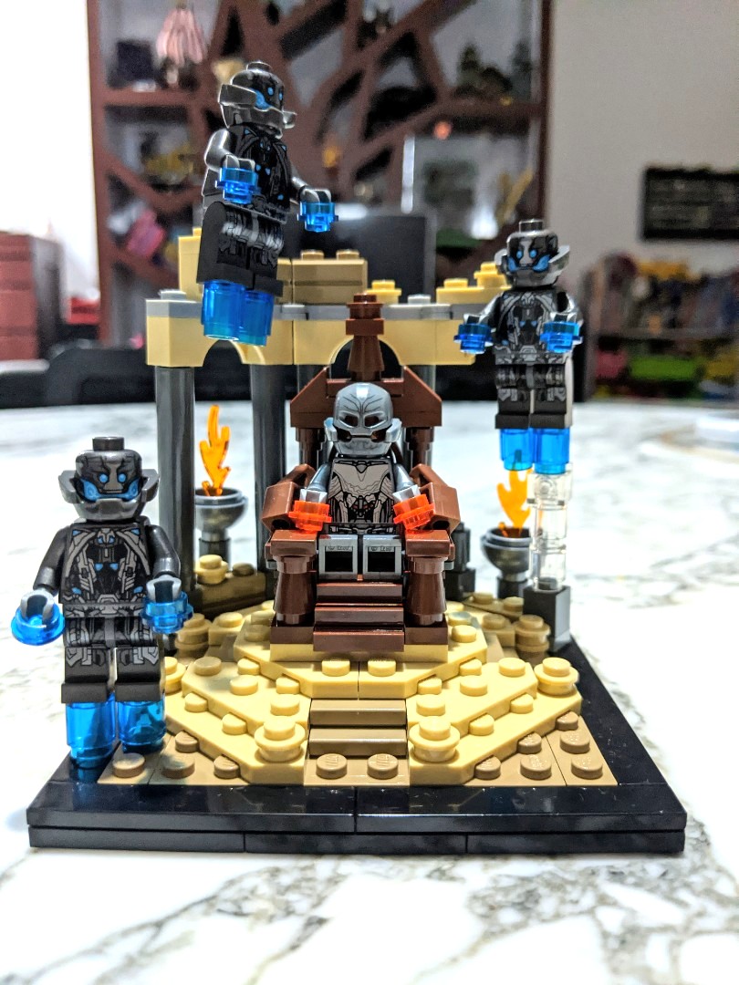 Lego throne sales of ultron