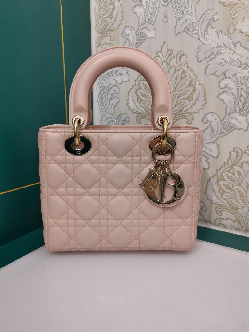 lady dior small pink