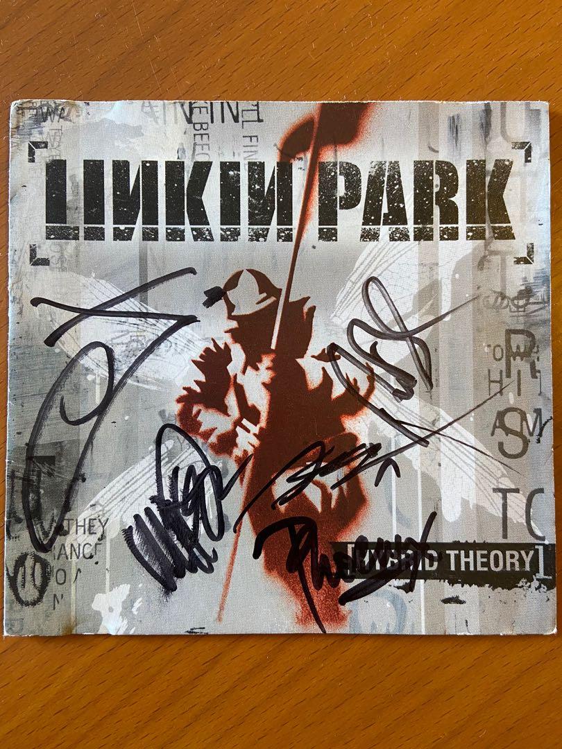 Linkin Park Signed CD Booklet Vintage 2000 Hybrid Theory, Hobbies ...
