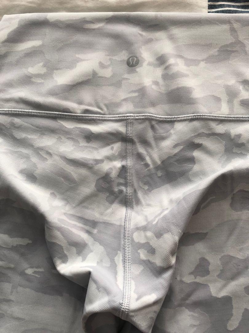 New - Lululemon Wunder Under Crop 25 Size 0 Incognito Camo Jacquard Alpine White  Camo, Women's Fashion, Activewear on Carousell