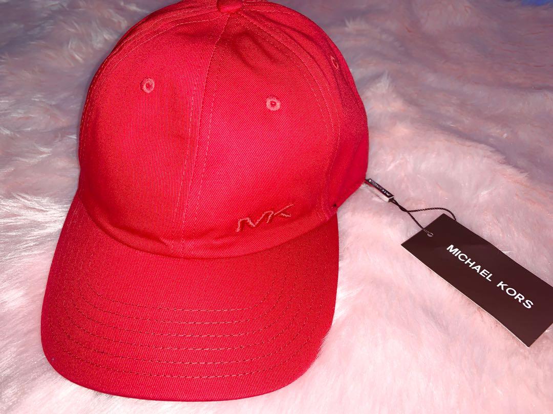 fraktion Blank Med venlig hilsen Michael Kors cap for men and women, Women's Fashion, Watches & Accessories,  Hats & Beanies on Carousell