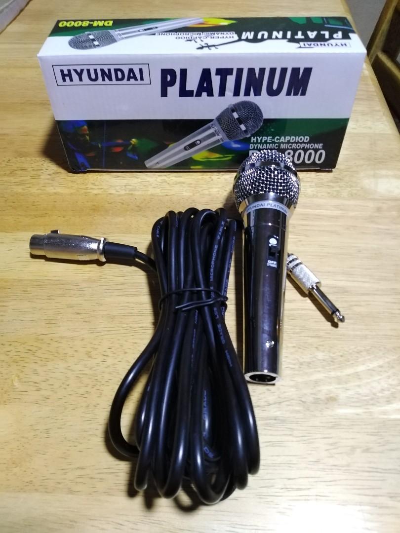 Microphone platinum (Category: Microphones) located in Quezon City. Submitted by smithwarren46 (Listing ID 1042703811, Image 2). Description: Brandnew P300 Microphone platinum Hyundai made in korea. Great sound signal Perfect for videoke, karaoke, Speech. Affordable. With mic cable. Pick up lagro Q.c or via delivery service rider. More item for sale.. like or follow my page BSA online store https://www.facebook.com/BSA-online-store-10406342807863