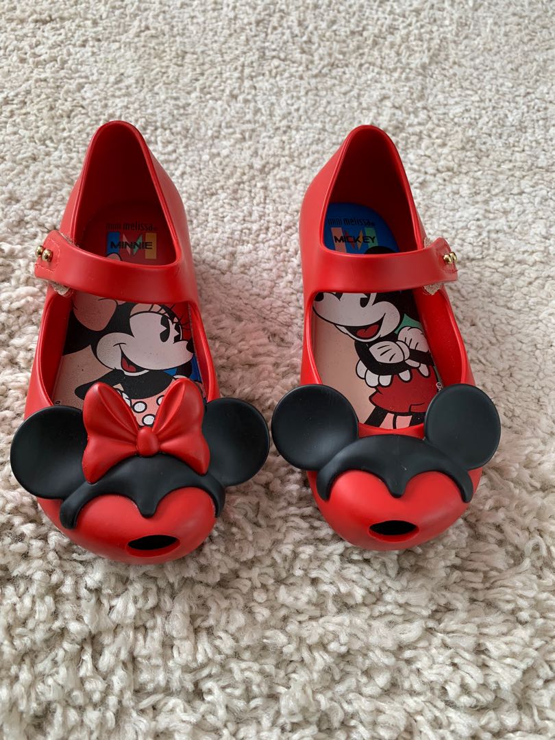 Mini Melissa Mickey Mouse edition shoes 