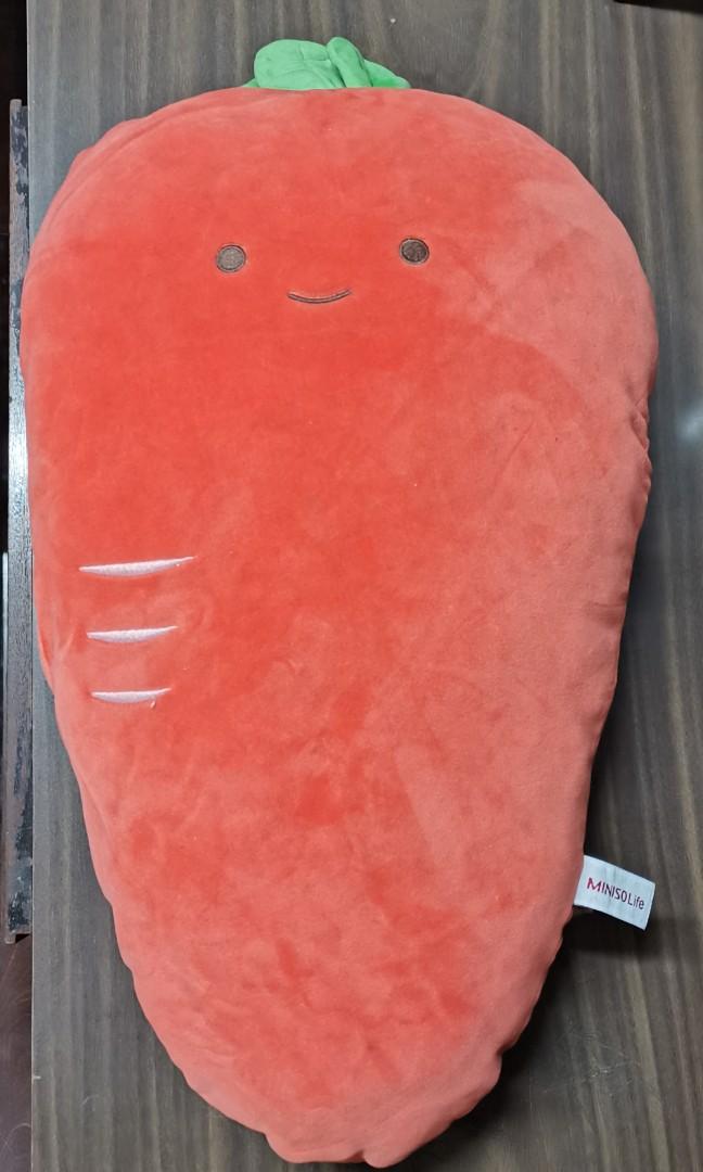 carrot plush miniso